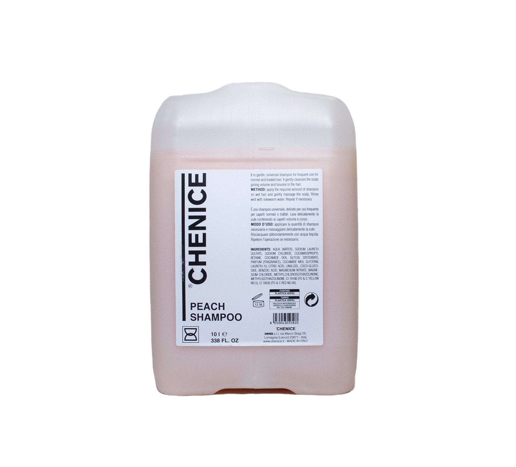 Peach Shampoo - szampon oczyszczający 10L